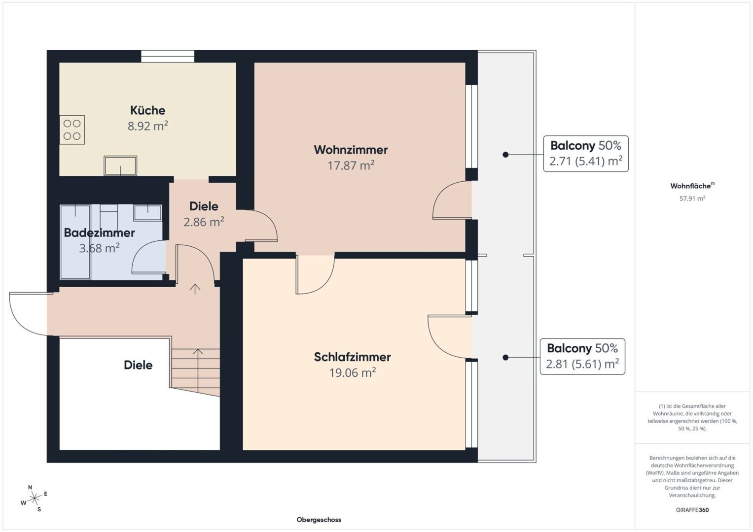 Grundriss Wohnung